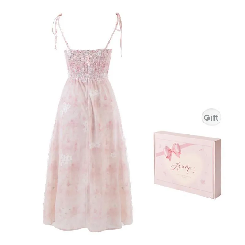 ACAINES Slip Dress Women's Cherry Blossom Pink-1