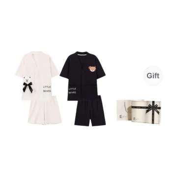 Inside The Orange Pajama Gift Box Unisex 2 Pack