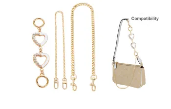 Lan Bao Fan Metal Bag Accessories Women's Gold-Tone