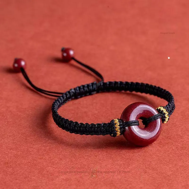CUIYIN Cinnabar Bracelets Unisex-9