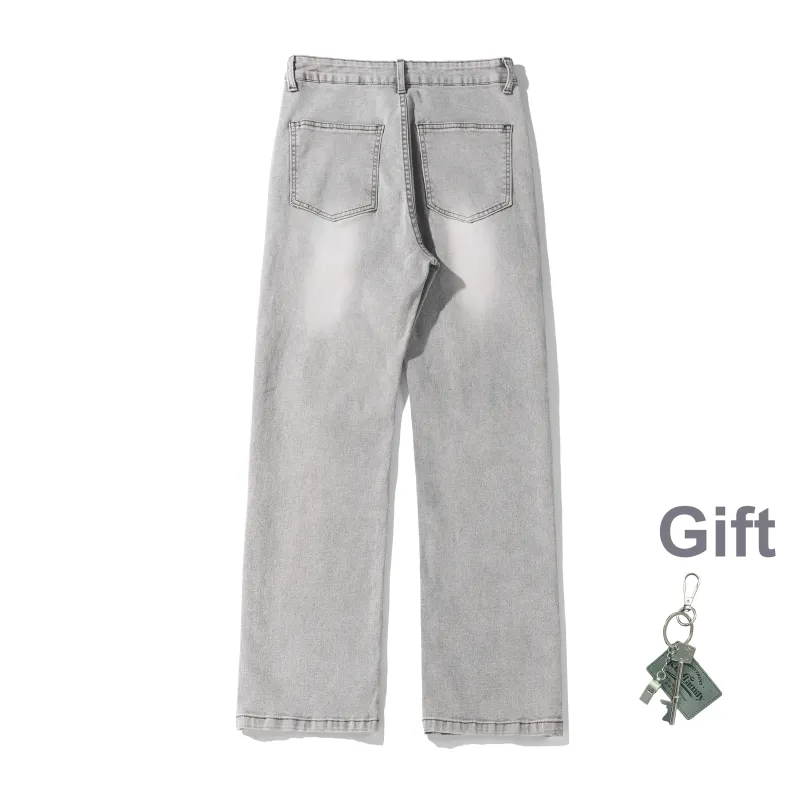 HOKLV Jeans Unisex-1