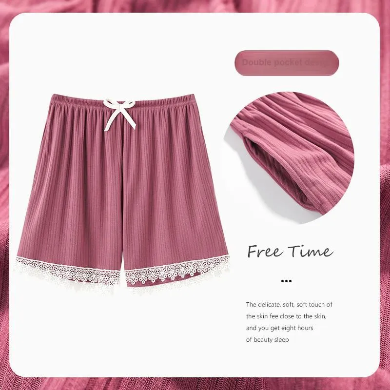Mulong Family Pajama Pants Women's Fuchsia-1
