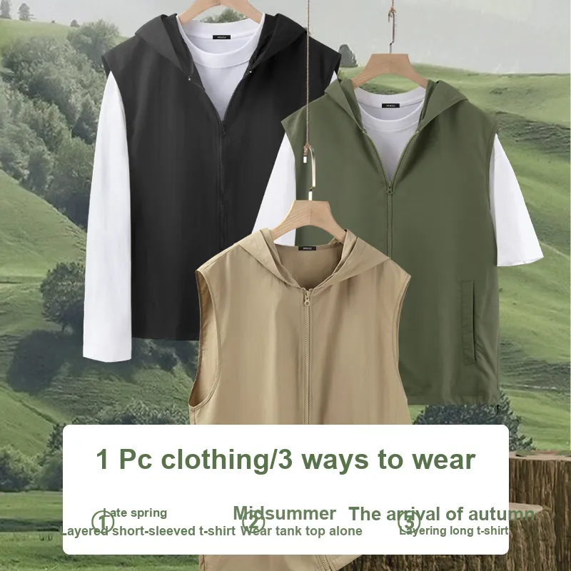 MINISO Vests Unisex-3