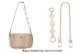 Four-Leaf Clover Extender Chain+40cm Copper Decorative Chain