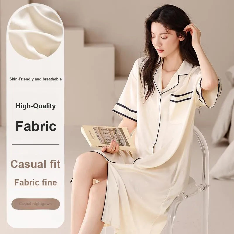 Pretty lady Women's Nightgowns-1