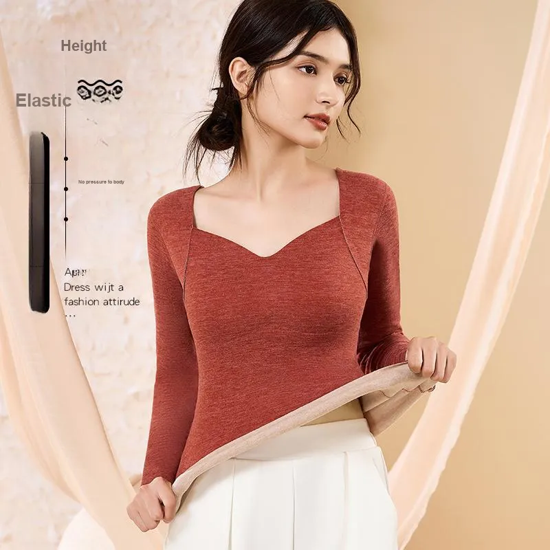 MIIOW Women's Thermal Tops-13
