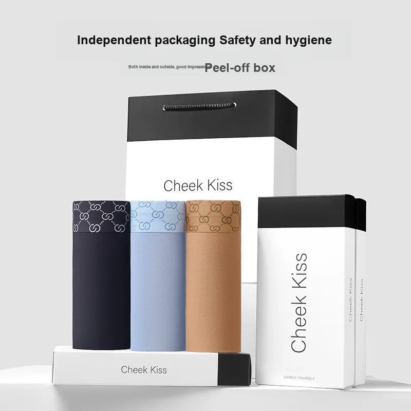 Cheekkiss Underpants Men's Gift Box Of 2 Strips-15