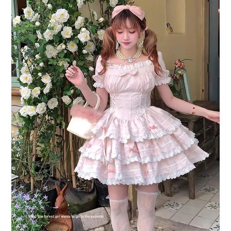 Peaches Peaches Short Sleeved Dress Women's-49