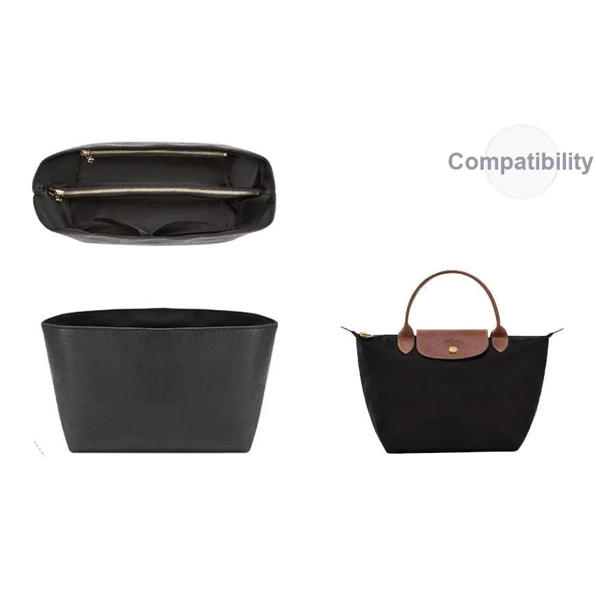 Luxury Care Artisan Workshop Бумага DuPont Сумка Поддержка Водонепроницаемый Подкладка Сумка Вкладыш Женские Черный Белый