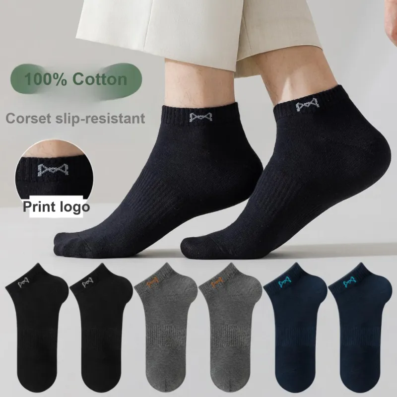 MIIOW No Show Socks Men's 6 Pack-1