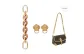 Brown Resin Extender Chain with Oval Abrasion-Resistant Buckle