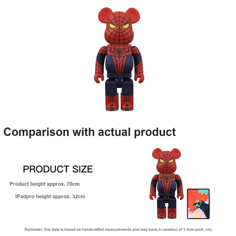 Bearbrick X The Amazing Spiderman Multi-3