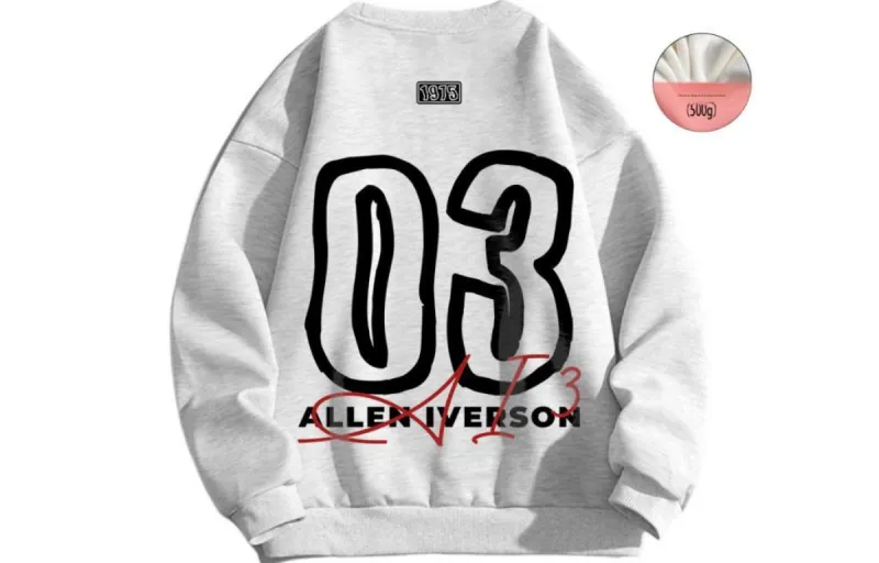 AI3 Iverson China Series Sweatshirts Unisex-22