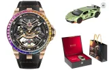 [Supercar Box]Rose Gold-Rainbow Diamond