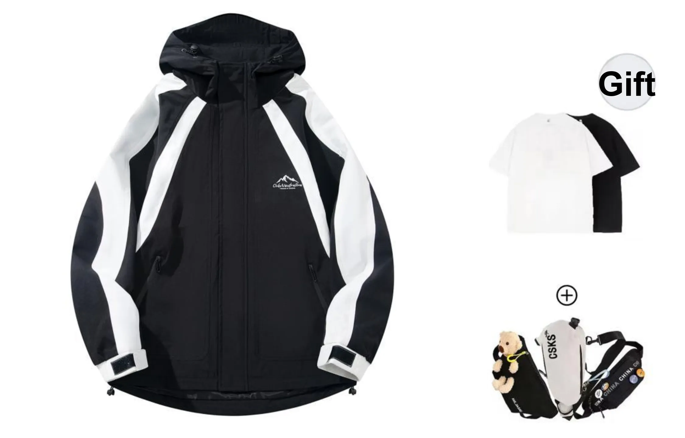 CSKS Jackets & Coats Fall Unisex Comes With T Shirt