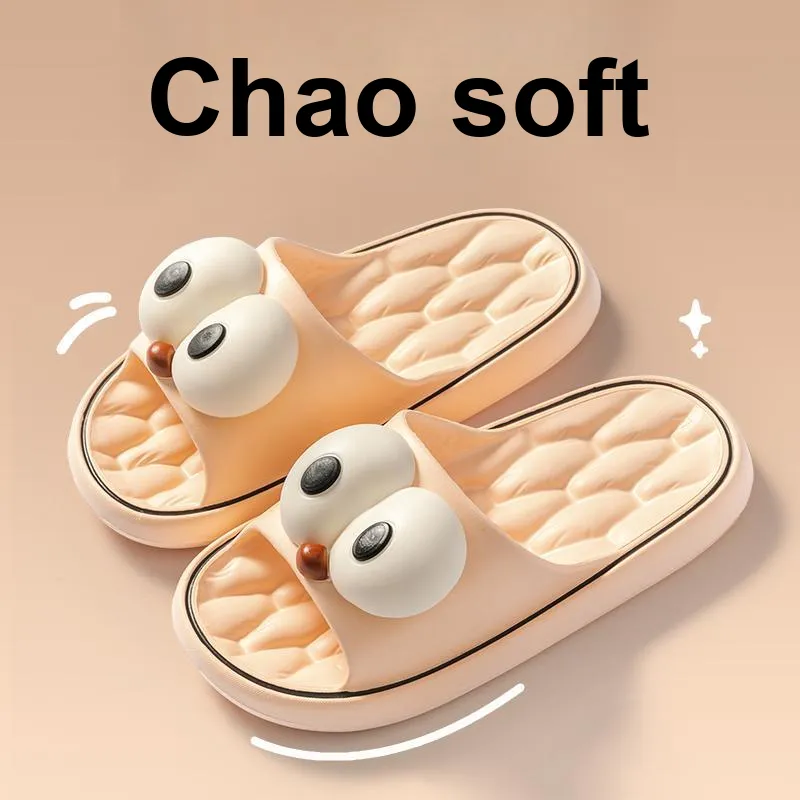 LUNNIFEIYA Summer Outerwear Platform Squashy And Bouncy Feeling Home Indoor Slip Resistant Cute Sandal-6