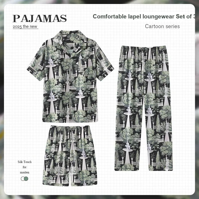O'MESIK Pajama Set Men's Image Color-2