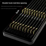Izu Barbed, 10 Pcs Double Hooks