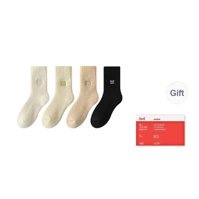 MIIOW Trend Party Series Mid Calf Socks Women's Shopping Bag Combo Set-10