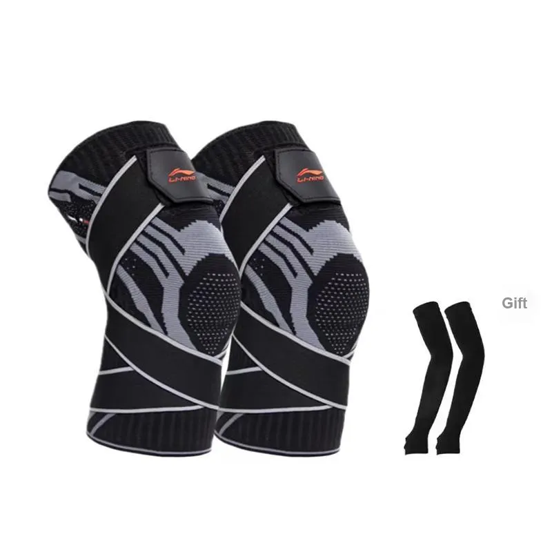 LiNing Running Mountaineering Hiking Cycling Badminton Basketball Unisex Knee Pads-29