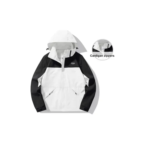 JEEP SPIRIT Водонепроницаемый Ветрозащитный Дышащий Устойчивый к истиранию Термический ветровка Унисекс Осенний Зимний