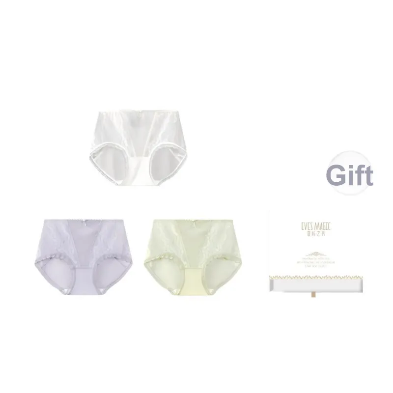 XIA.WA.ZHI.XIU Underpants Women's Shopping Bag 3 Pack-52