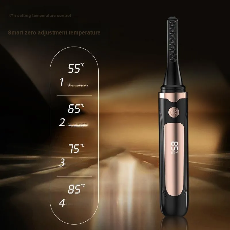 Future Maple Four Level Constant Temperature Regulating Heating Long Lasting Shaping Electric Eyelash Curler-2