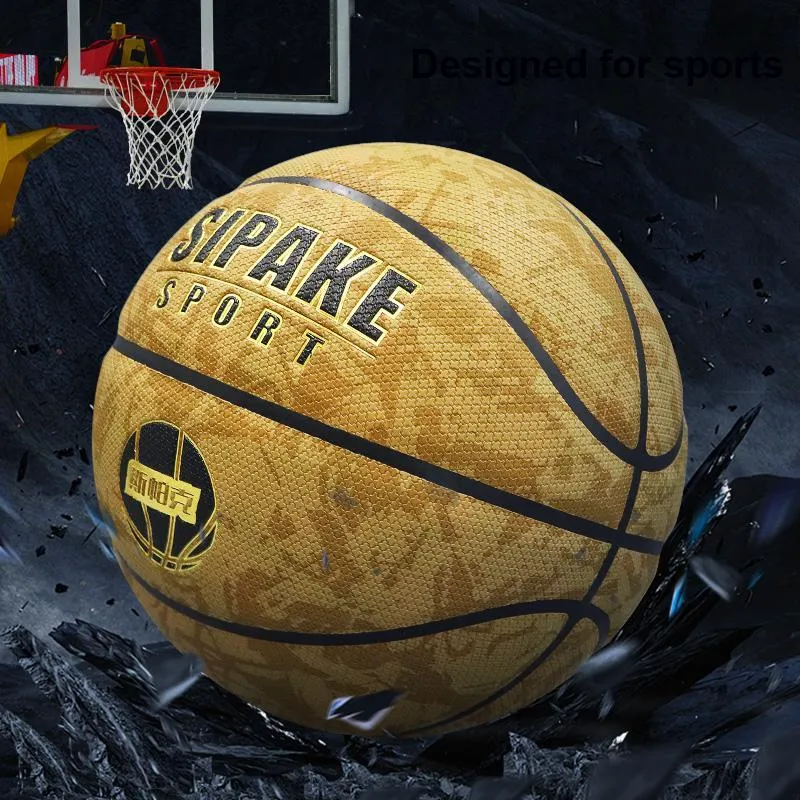 SIPAKESPORT Rubber Basketball Size 7 Training Unisex-8