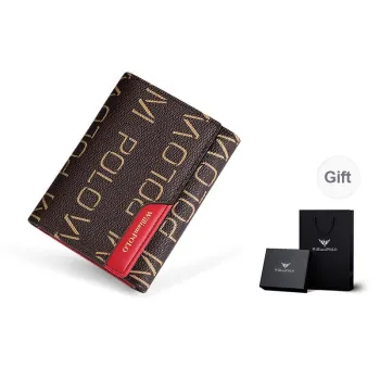 WilliamPOLO PVC Multiple Card Slots Card Holder Wallet With Zip Closure And Coin Pocket Regular Women's Multicolor