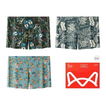 MIIOW Boxer Shorts Men's Box 3 Pack