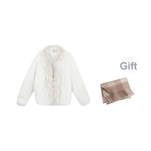 DITB Белый Женские пуховики