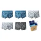 Box 5 Pack (Textured Letter+Textured Letter+Checkerboard+Checkerboard+Stripes Letter)