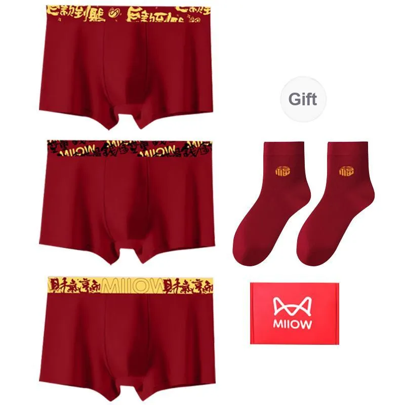 MIIOW Underpants Men's Gift Box Combination