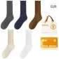 Gray+Dark Blue+Caramel+Ecru+White (5 Pack)