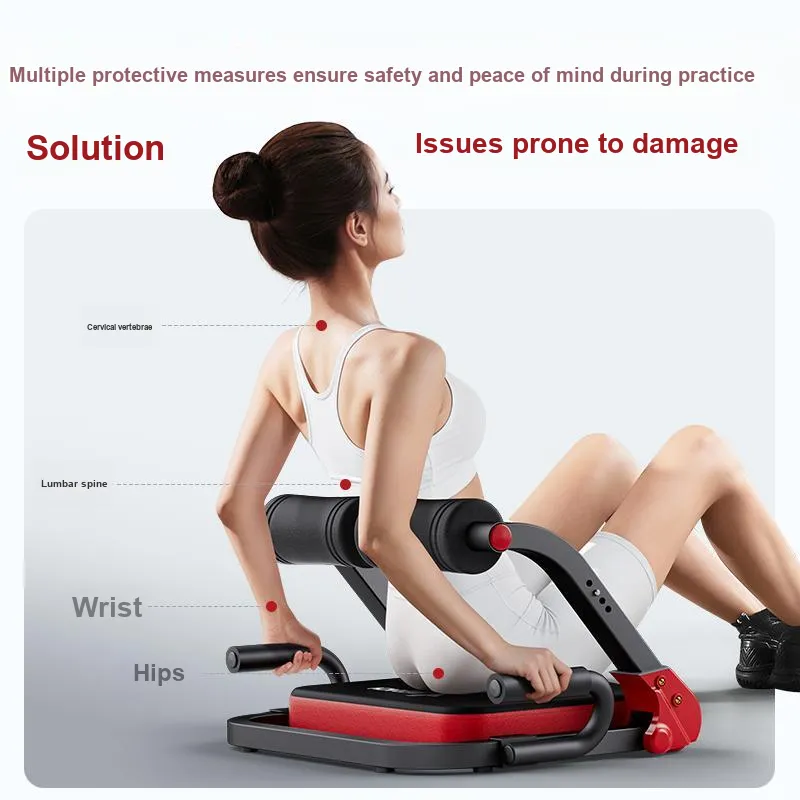 MERACH Sit Up Machines Home Interiors Unisex Toned Abdomen Slimming-4