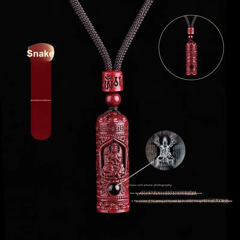 Sima Is Ethereal Cinnabar Pendants Unisex-15