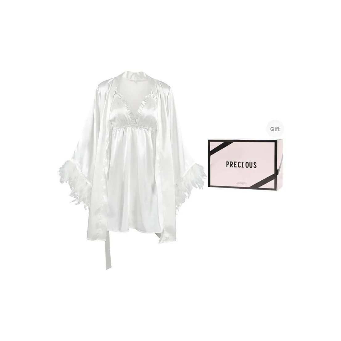 OEING Пижамный комплект женский Gift Box Set белый