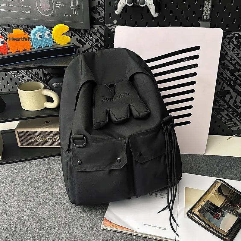 SURELAPTOP Nylon Backpack Unisex Multicolor-11