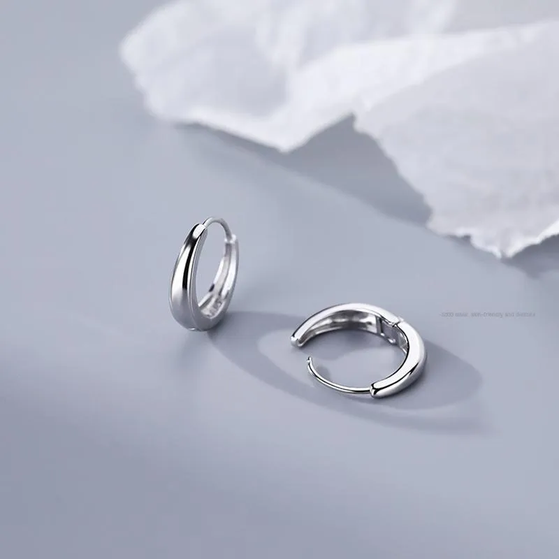 MCK S999 Silver Earrings Women's-4