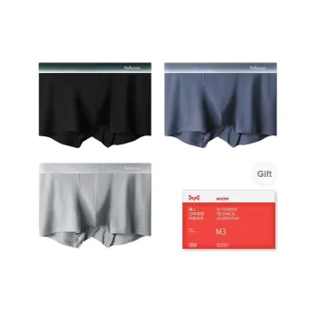 MIIOW Cool One Summer Series Underpants Men's Shopping Bag 3 Pack