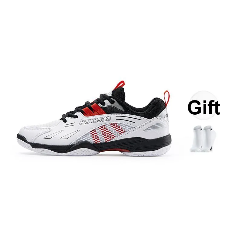 Kawasaki Ball Mania Series Cushioning And Abrasion Resistant Coverage Low Top Badminton Shoes Unisex-0