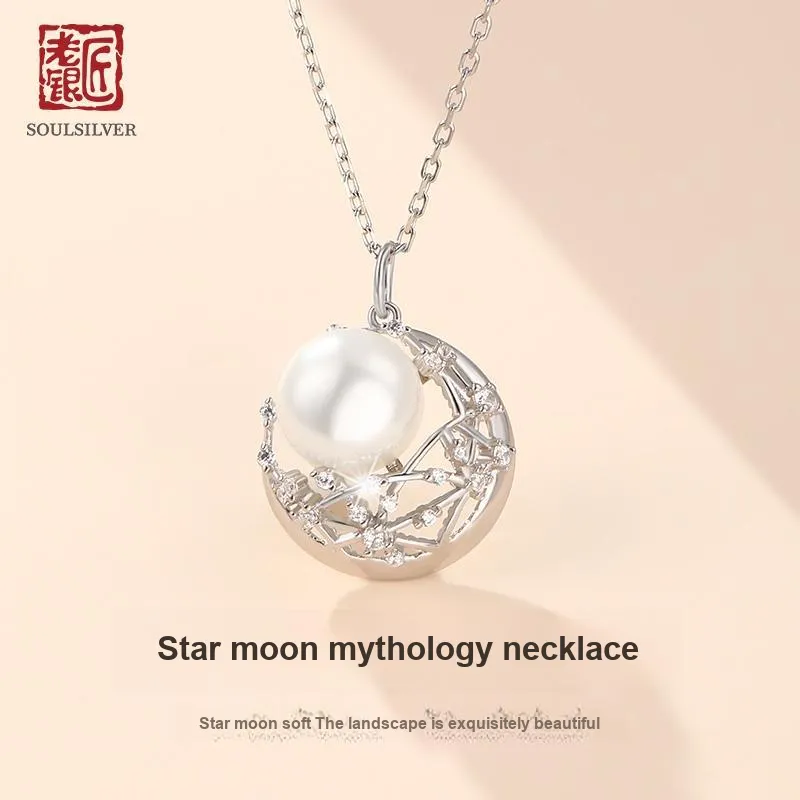LAOYINJIANG 925 Sterling Silver Necklaces Women's-3