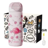 Pink-Double Drink (Includes Cup Brush+Herbal Tea Ball+Shopping Bag)