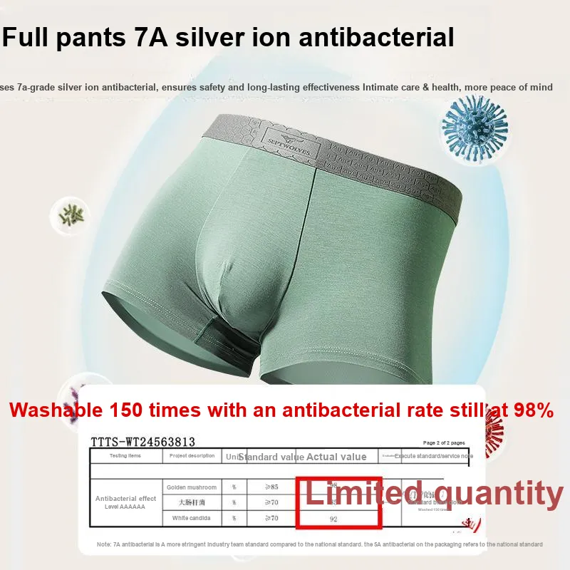 SEPTWOLVES Underwear Gift Box Men's 3 Pack Gift Box Set+Shopping Bag-13