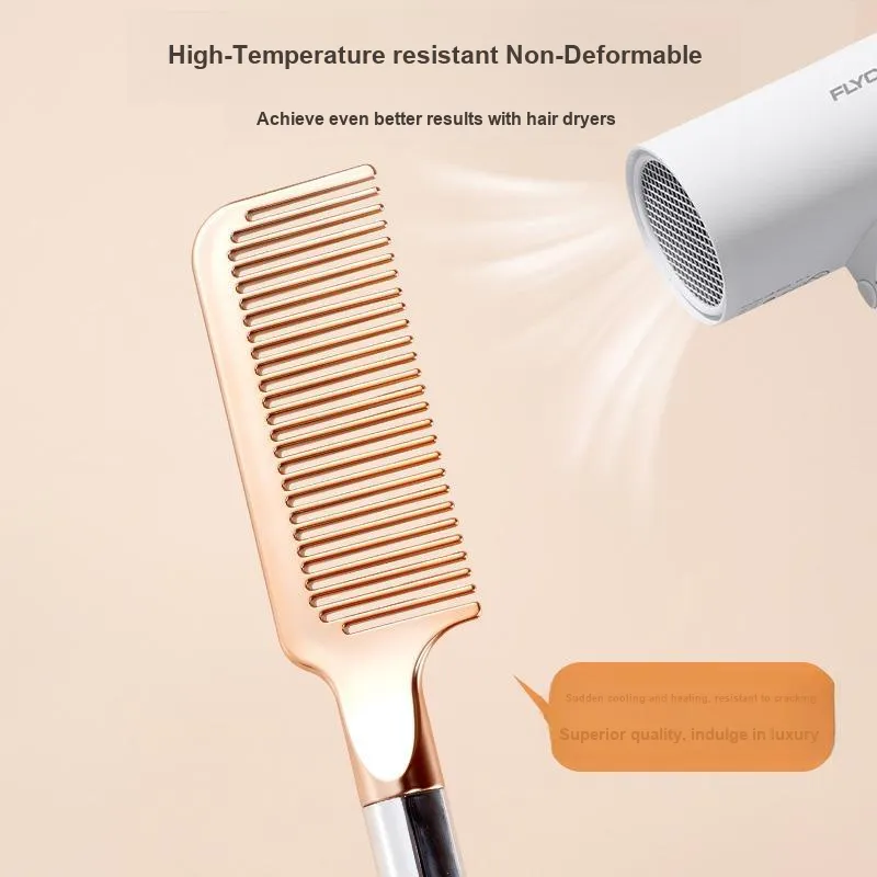 Shame Hair Straightening Brush Smooth Comb Volumizing Comb High Quality Fine Tooth Comb Hairdressing Tools Massage-3