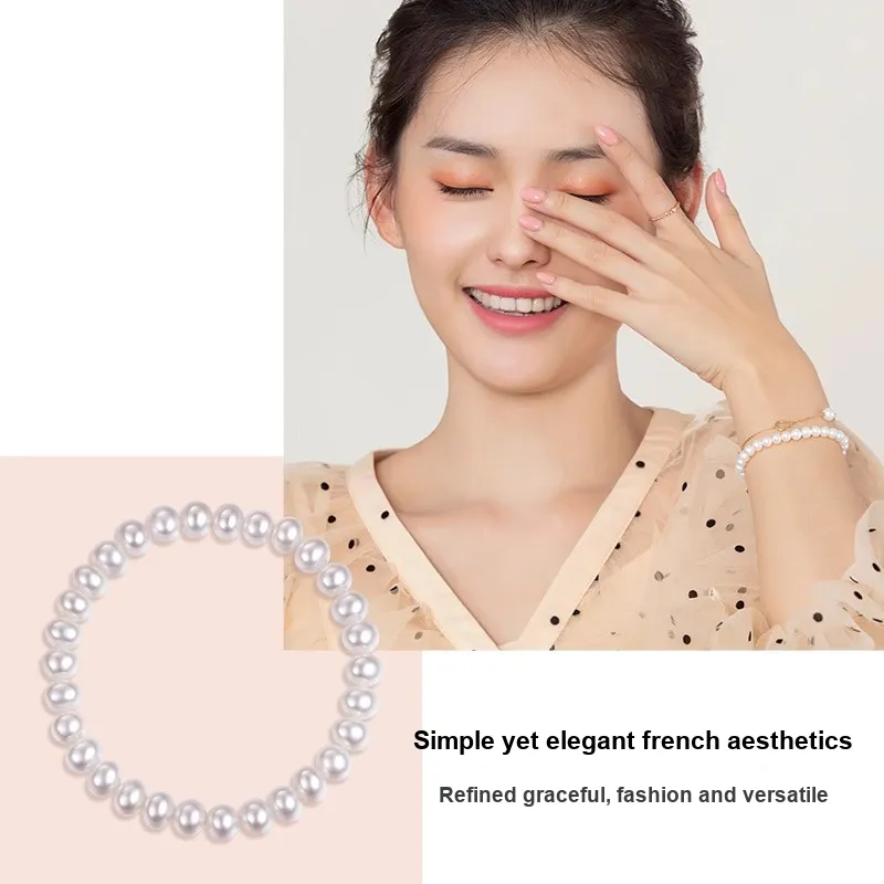 Beth Jewelry Pearl Necklaces Unisex-1