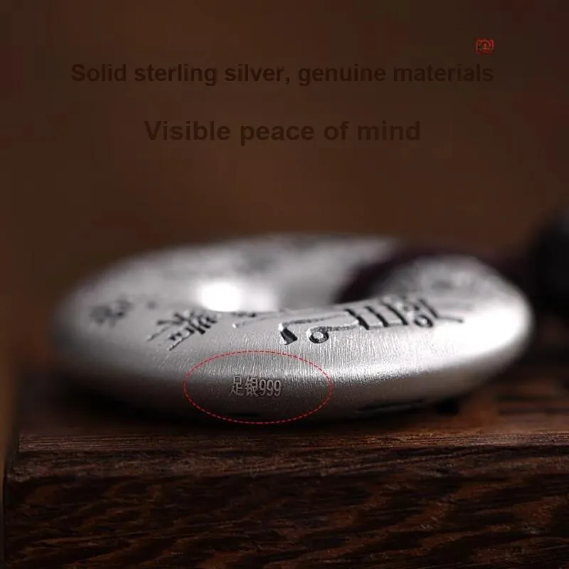 NSAOT 999 Fine Silver Pendants Unisex-3