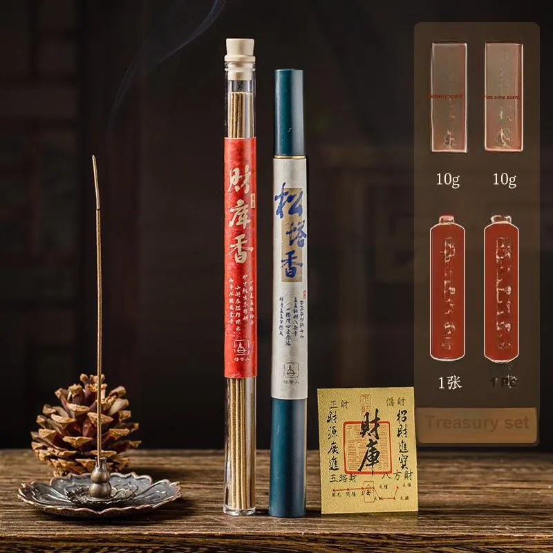 Waiters SF Financial Warehouse Fragrant Pine Cone Coil Incense Set-10