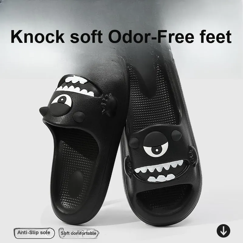 Foot Recreation Indoor Slippers With A Squashy And Bouncy Feel, Platform Design, Slip Resistant, Quiet For Bathroom Use-29