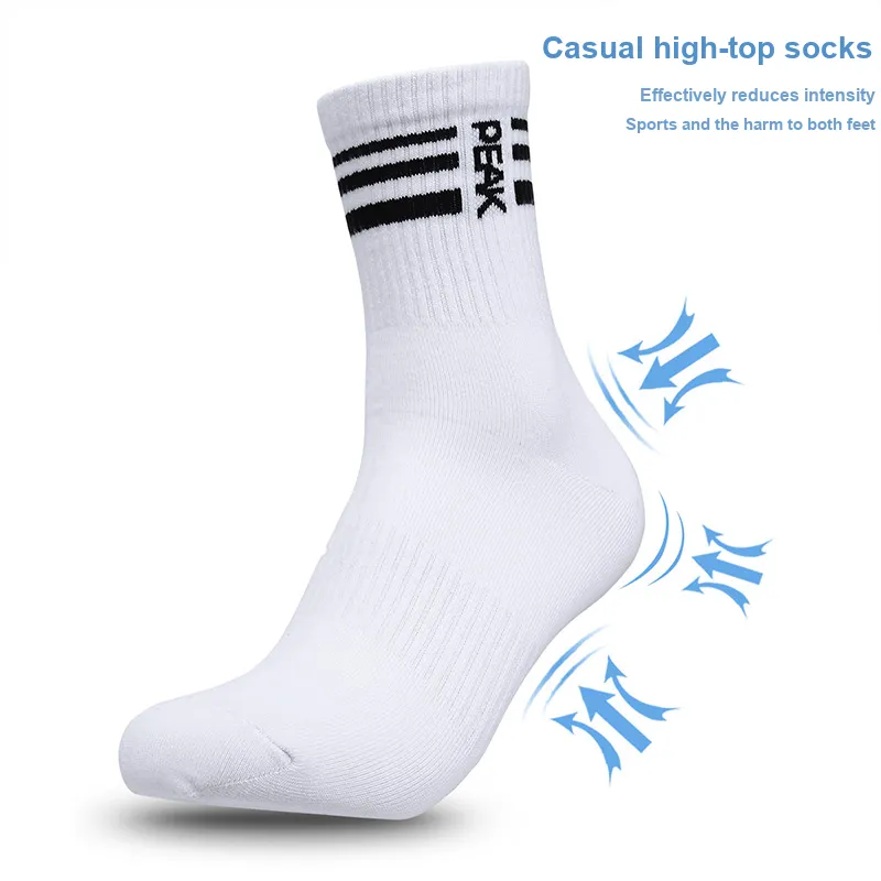 PEAK Mid Calf Socks Unisex 7 Pack-5